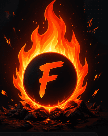 Fiery Tools flaming F logo